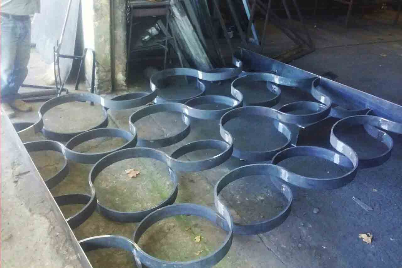 curvado divisorio para casa