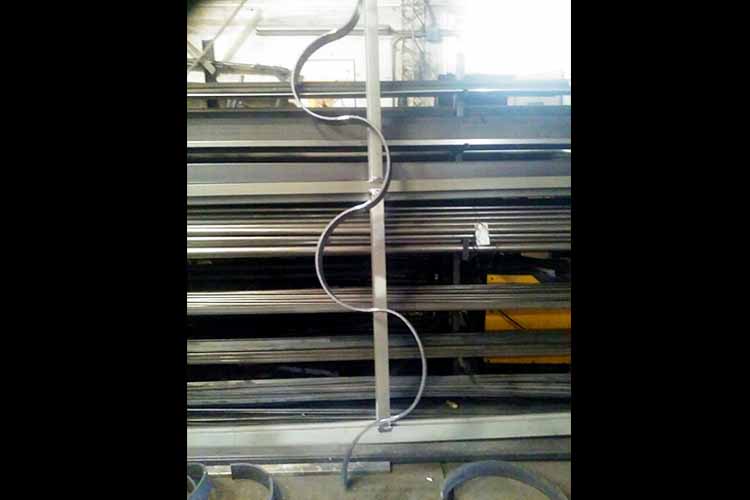 curvado para divisorio para casa por parte